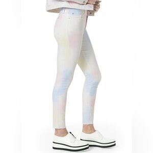 Joe’s Jeans. Charlie skinny jeans. Size 25. NWT. White and pastel. Super cute!